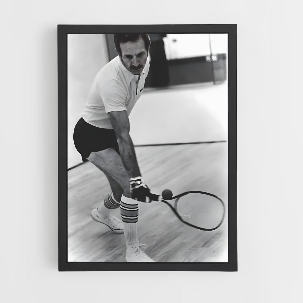 Poster Ace sur le Court – affiche Racquetball (vue 2)